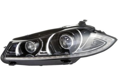 Far JAGUAR XF (X250), 08.2012-12.2015, VARROC, fata, partea stanga, bi-xenon; cu sistem iluminat in curba; cu &amp;amp;#39;lumina de zi&amp;amp;#39; tip LED;tip bec foto