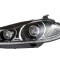 Far JAGUAR XF (X250), 08.2012-12.2015, VARROC, fata, partea stanga, bi-xenon; cu sistem iluminat in curba; cu &amp;#39;lumina de zi&amp;#39; tip LED;tip bec