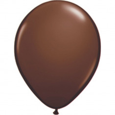 Balon Latex Chocolate Brown, 11 inch (28 cm), Qualatex 68778 foto