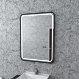 Oglinda LED Touch Konstantine Rama Neagra 60x80cm