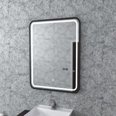 Oglinda LED Touch Konstantine Rama Neagra 60x80cm