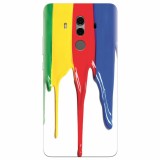 Husa silicon pentru Huawei Mate 10, Dripping Colorful Paint