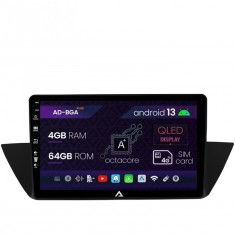 Navigatie BMW X1 (2009-2015), Android 13, A-Octacore 4GB RAM + 64GB ROM, 10.1 Inch - AD-BGA10004+AD-BGRKIT394