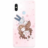 Husa silicon pentru Xiaomi Mi A2, Cute Couple