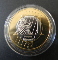 Moneda 1 euro 2008 - Vatican, essai, proba, specimen foto