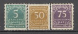 Deutsches Reich.1923 Cifra in rotund MD.108