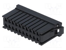 Conector cablu-placă mufă mamă TE Connectivity Dynamic D-3100D PIN 20 3,81mm