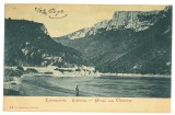 1075 - ORSOVA, Danube Kazan, Litho, Romania - old postcard - unused - 1904, Necirculata, Printata