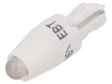 LED Albă 24V W2x4,6d