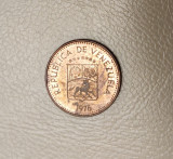 Venezuela - 5 centimos (1976) - monedă s278, America Centrala si de Sud