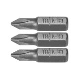 Cumpara ieftin Set 3 biti 1/4 PH 1x25mm Sthor 65452