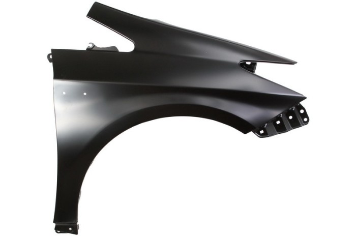 Aripa fata Toyota Prius C (Nhp10), 12.2011-, Fata, Dreapta, Aftermarket