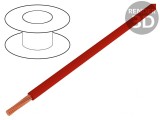Cablu Electric Cupru 10mm2 PVC Roșu 450V/750V