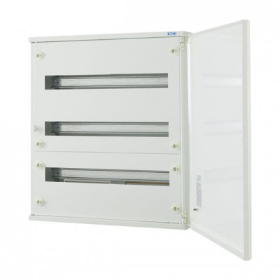 Tablou metalic ST 72 module (3x24) usa plina IP30 Eaton alb BF-U-3 72-C foto
