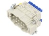 Conector HDC 10P HARTING 500V 16A Tip Han ES Press, 10 Pini, Sectiune Cablu 0.14-2.5mm2