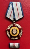 Romania - Ordinul Meritul Militar Clasa II-a cu bareta.