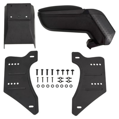 vidaXL Cotieră auto universală, negru, 13x33x(33-53) cm ABS 154644 foto