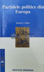Partidele politice din Europa - 1999 - Daniel L. Seiler (Z164)