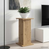 vidaXL Suport pentru plante Stejar Artizanal 30,5 x 30 x 60,5 cm 899796