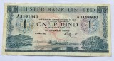 524. Bancnota Irlanda de Nord 1 pound 1976