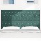 Tablie LED Verde inchis Catifea - 3