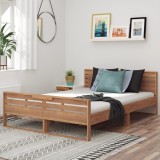 Cumpara ieftin Cadru de pat, 140x200 cm, lemn masiv de tec