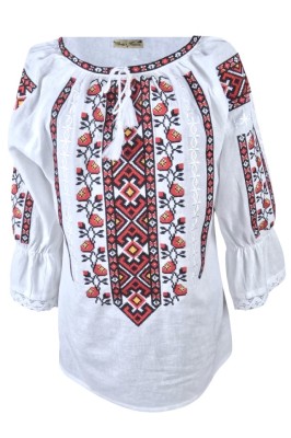 Bluza dama tip ie RD24, alb/rosu , marimea 3XL foto