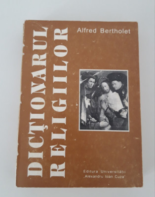 Religie Alfred Bertholet Dictionarul religiilor foto