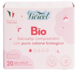 Protej slip din bumbac compostabil ecologic 1 picatura 20buc Vivicot