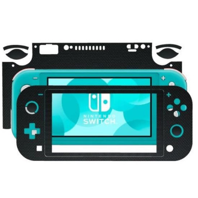 Folie Skin Compatibila cu Nintendo Switch Lite - ApcGsm Wraps Matrix Black foto