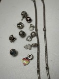 BRATARA ARGINT 925 - PANDORA - ALE - 2 Dimensiuni + Charmuri - Originale !
