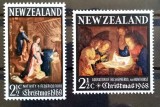 BC538, Noua Zeeleanda, lot 4 serii picturi, Craciun-1965,1966,1968 si 1969 (2 poze), Nestampilat
