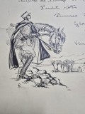 Meniu 1928/1930 scris de m&acirc;na,