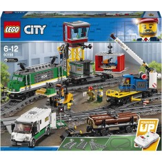 LEGO City - Tren marfar 60198, 1226 piese