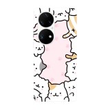 Husa compatibila cu Huawei Nova 8i model Kawaii cats, Silicon, TPU, Viceversa