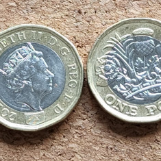 Marea Britanie 1 lira pound 2018