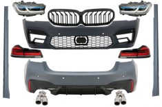 Pachet Exterior Complet BMW Seria 5 G30 (2017-2019) Conversie la G30 M5 LCI 2020 Design Performance AutoTuning