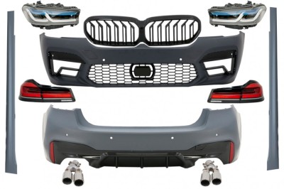 Pachet Exterior Complet BMW Seria 5 G30 (2017-2019) Conversie la G30 M5 LCI 2020 Design Performance AutoTuning foto
