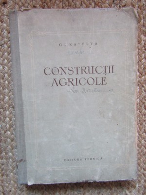 Constructii agricole &amp;ndash; G. I. Katelva foto