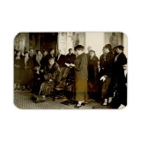 Regina Maria &icirc;n timpul unei inaugurări, fotografie de I. Berman -D