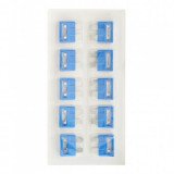 BLISTER SIGURANTE FUZIBILE ALBASTRE 15A SET DE 10 BUC, TECNOPART