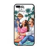 Husa protectie Flippy compatibila cu Huawei Nova 9 Glass print Family is Forever Multicolor