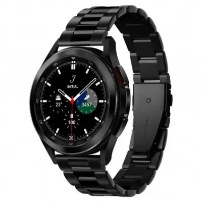 Curea Ceas Samsung Galaxy Watch 4 (40mm 42 mm 44 mm 46 mm ) 20mm Spigen Modern Fit Negru foto