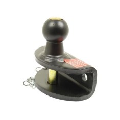 Cupla remorcare cu functie dubla bila / bolt, 3500kg, neagra