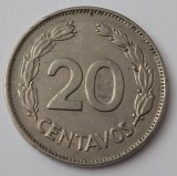 &nbsp;Ecuador , 20 centavos 1966