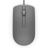 Mouse Dell MS116, Wired, 3 butoane, Senzor Optic, USB, 1000 DPI, Grey