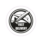 Abtibild &quot;FAST DELIVERY&quot; Cod:TAG 002 / T4 Automotive TrustedCars, Oem