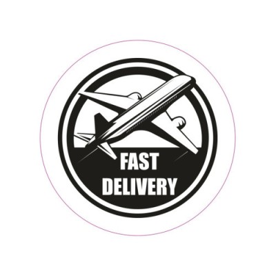 Abtibild &amp;quot;FAST DELIVERY&amp;quot; Cod:TAG 002 / T4 Automotive TrustedCars foto