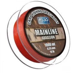 Fir Asso Mainline Abrasion Red 0.35mm 1000m foto