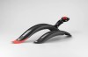 Set 2 aparatori roti biciclete, Simpla KIDO CHOPPER SDE 16 &quot;, culoare negru/rosu Cod:B313